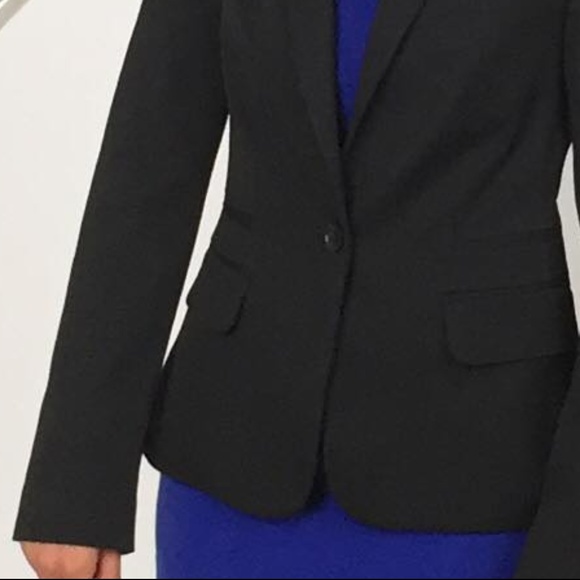 Express Blazer Jacket Black Small - Picture 2 of 4